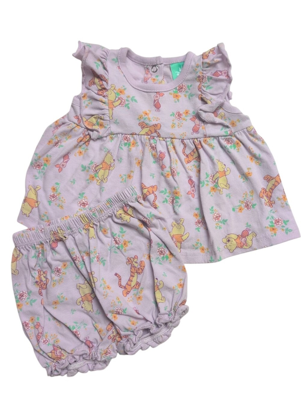 DISNEY BABY Purple Pooh Tigger And Piglet Outfit